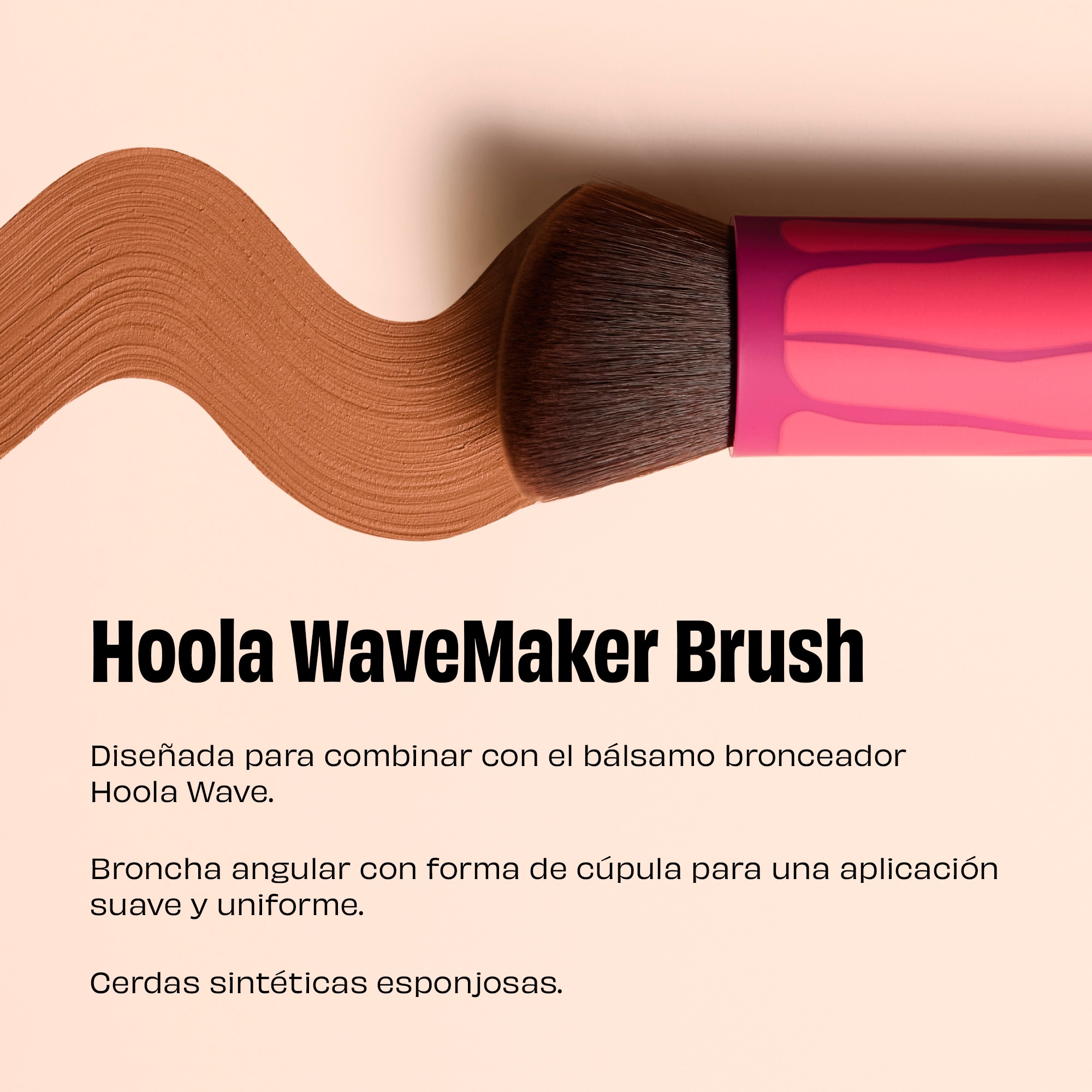 HOOLA WAVEMAKER BRUSH (BROCHA PARA BRONCEADOR)